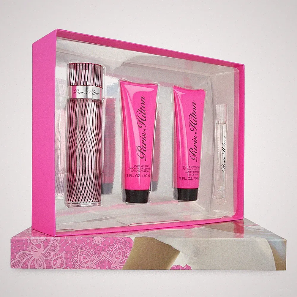 Paris Hilton 4 piece Perfume Gift Set for Women