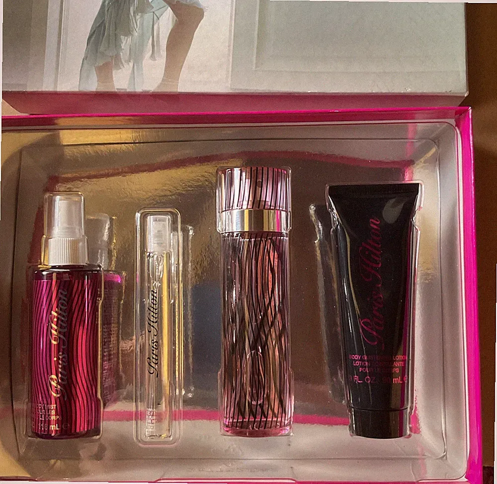 Paris Hilton by Paris Hilton 4pc Gift Set Perfume for Women 3.4 oz New In Box
