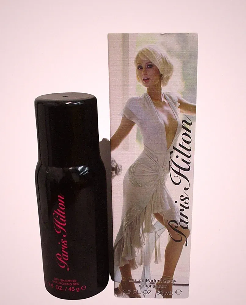 Paris Hilton Eau De Parfum 1.7 fl oz and 1.6 oz Dry Shampoo 2 Piece Set