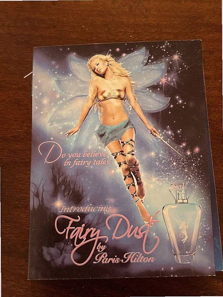 Paris Hilton Fairy Dust 0.05 FL OZ Sample New With Card Travel Size Perfume New