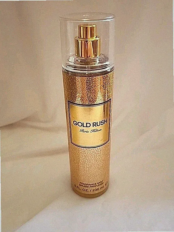 Paris Hilton Gold Rush Fragrance Body Mist 8 fl oz Spray Perfume Cologne