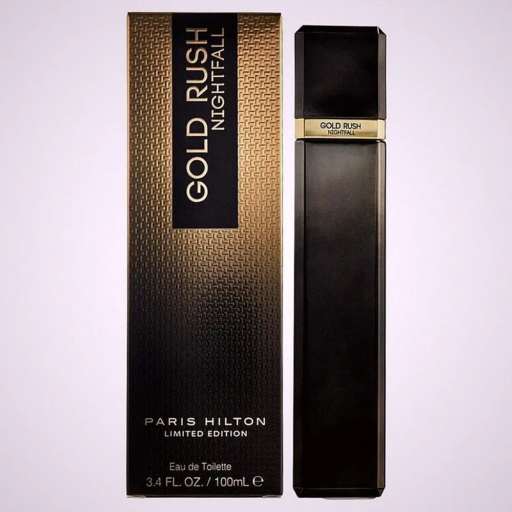 Paris Hilton Gold Rush Nightfall Eau de Toilette Men's Cologne, 3.4 Fl Oz