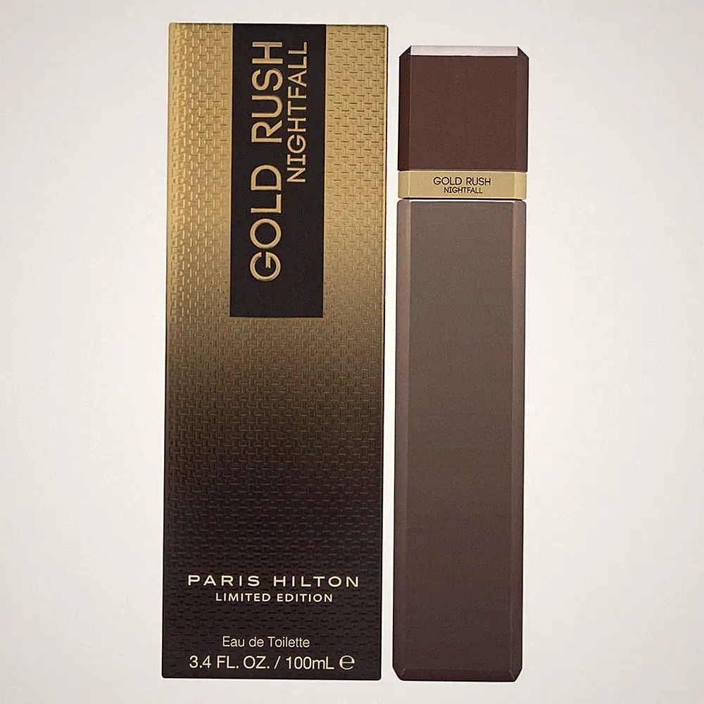 Paris Hilton Gold Rush Nightfall for Men 3.4 oz Eau de Toilette Spray