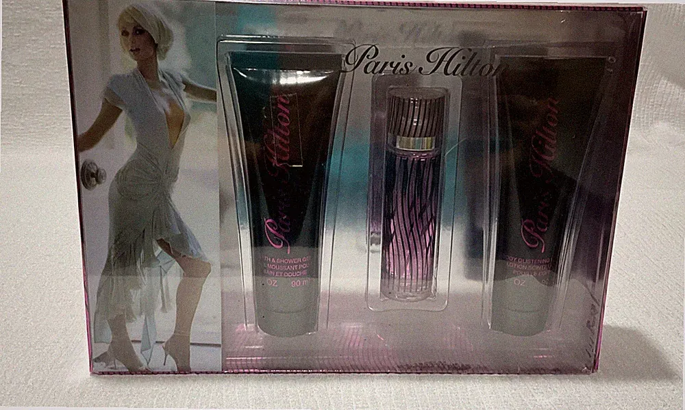 PARIS HILTON PERFUME 1 FL OZ Plus Lotion 3 FL OZ. COLLECTION NEW SEALED BOX!